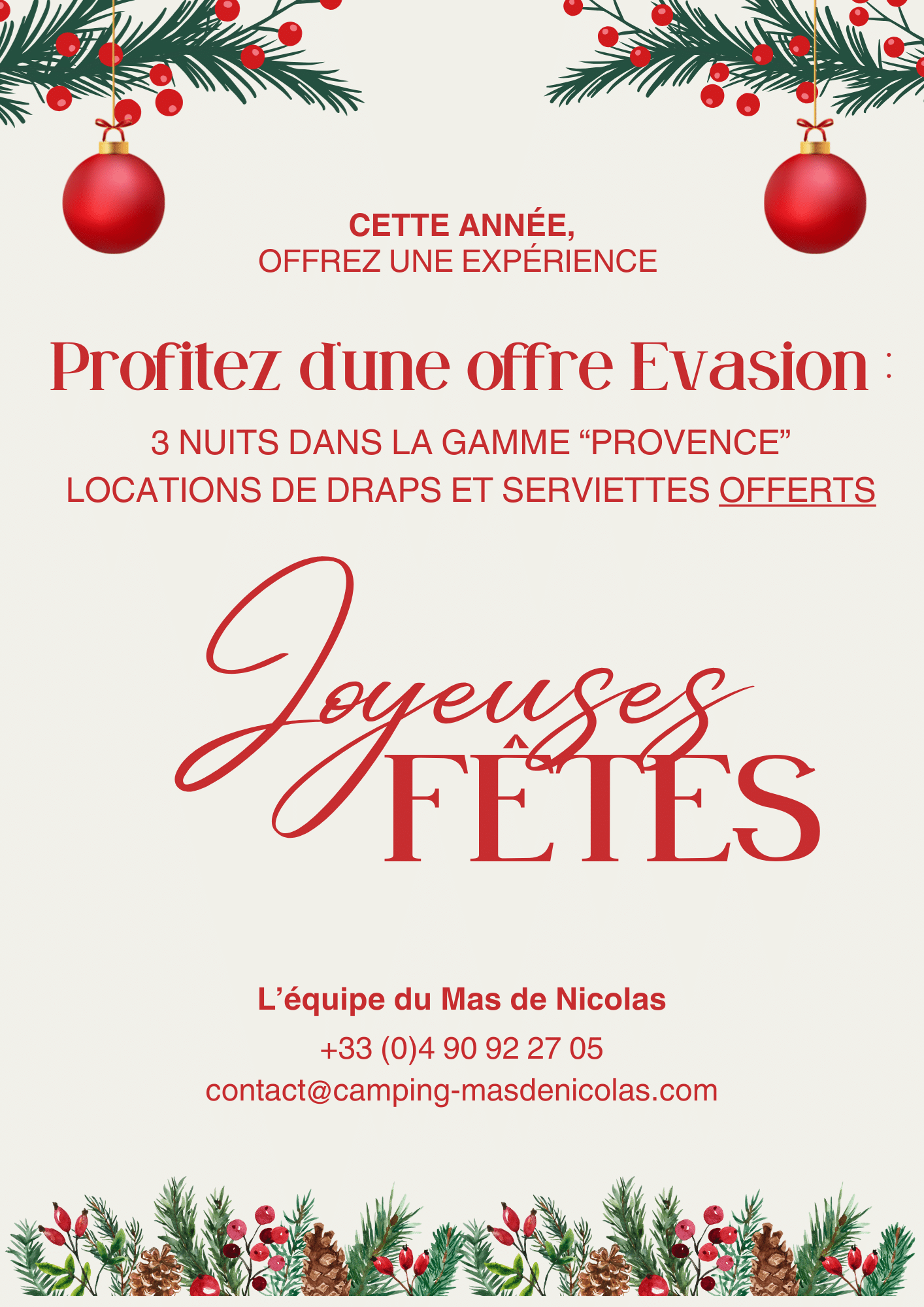 Profitez de nos offres