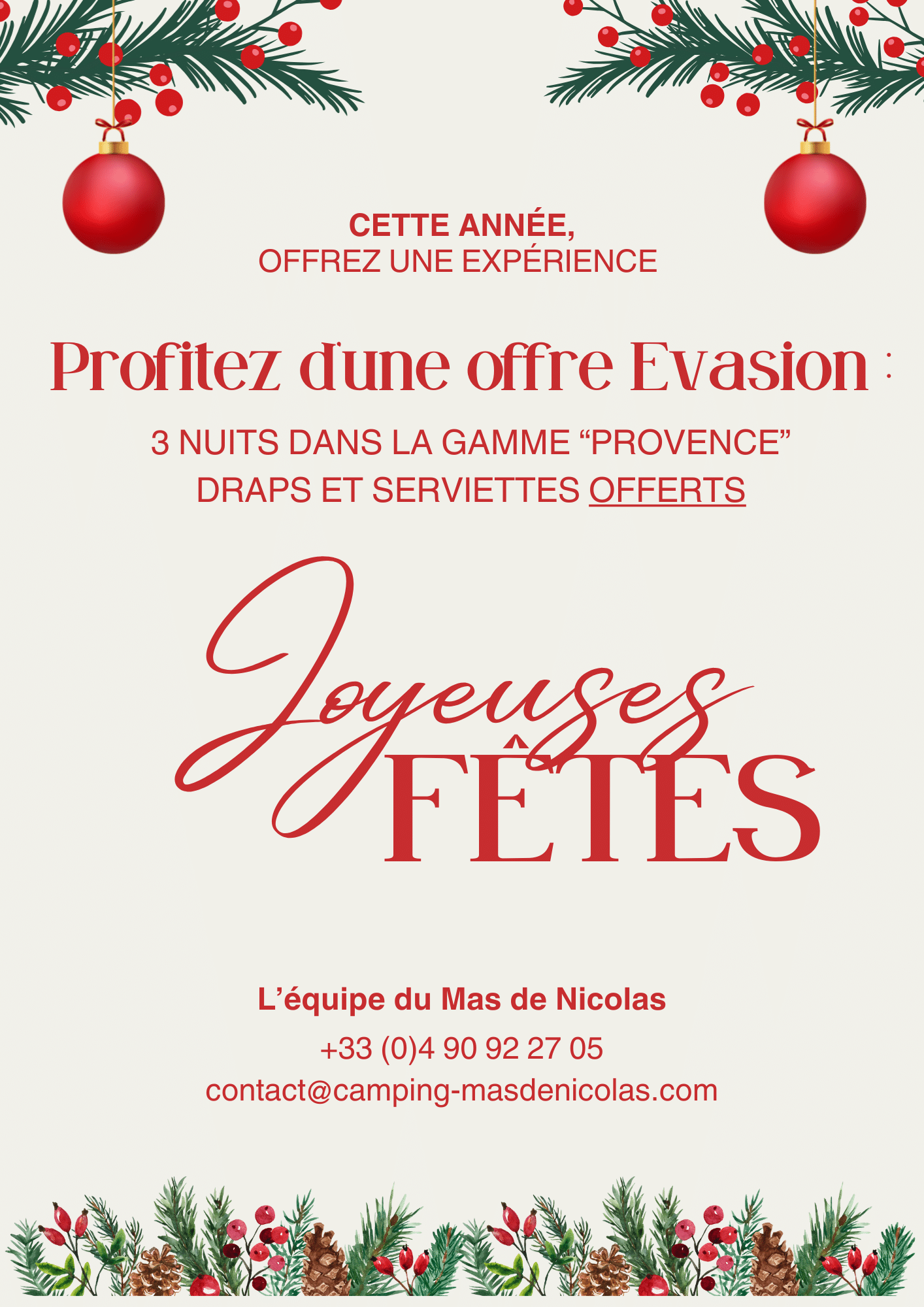 Profitez de nos offres